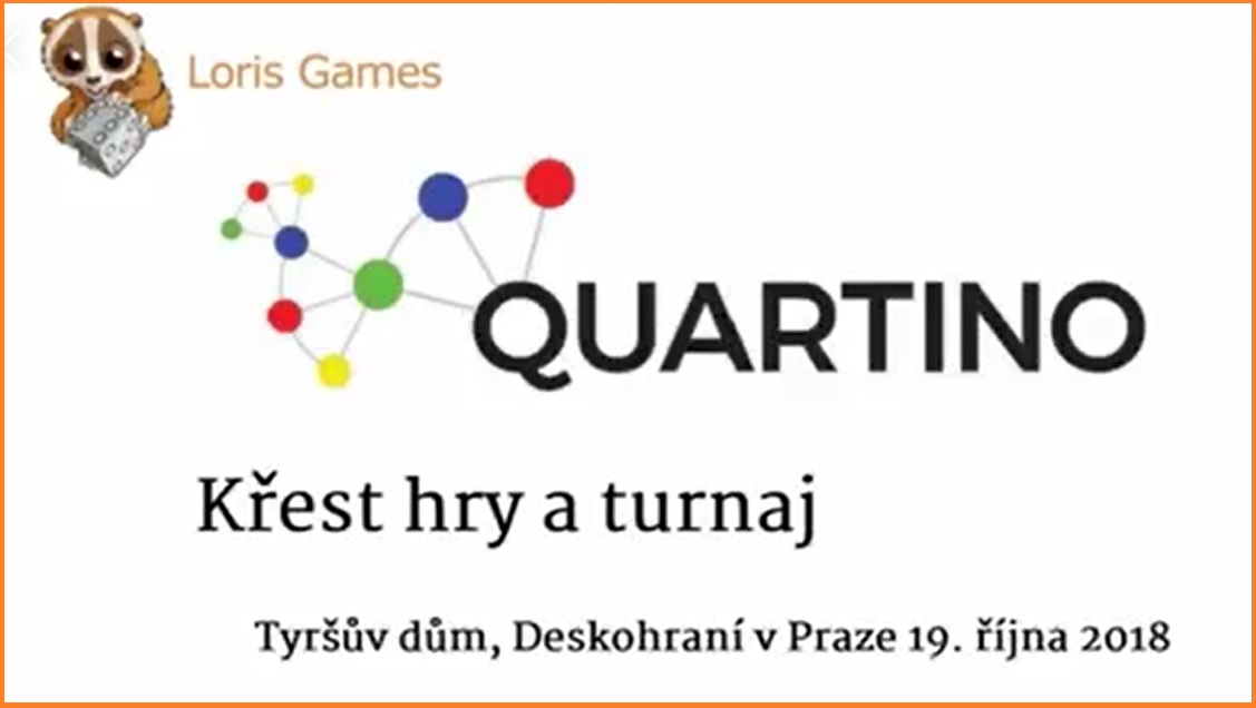 Desková hra Quartino - Křest hry a turnaj - Deskohraní 2018